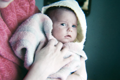 Anna Myrberg och Kerstin Myrberg 1957.