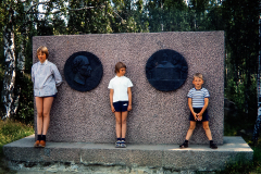 Kristina, Anna och Mats Myrberg.