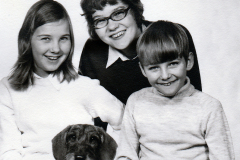 Anna, Kristina och Mats Myrberg.