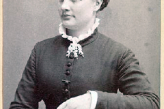 Storhans Christina Ersdotter (1856-1936) som under en tid försörjde sig som hårkulla.