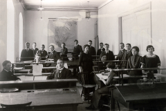 Eric Myrberg (längst bak i mitten av kartan), troligtvis från tiden i Kristinehamn.