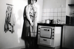 Gunvor i köket 1944.