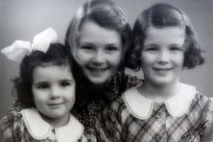 Ingrid, Kerstin och Britta Nygren.