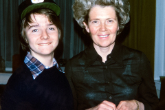 Mats och Kerstin Myrberg 1973 i Holland.