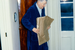 Tor Nygren,  Julmorgon i Avesta 1962.