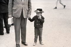 Tor Nygren med Mats Myrberg i Haparanda 1964.