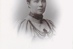 Wilhelma Grindal 1893. Källa Christina Hjelte.